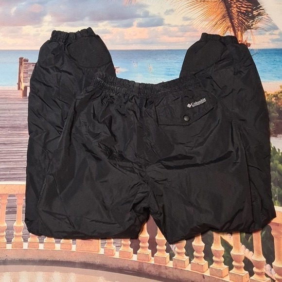 Columbia‎ Black Windbreaker Pants Size Medium - Picture 4 of 5